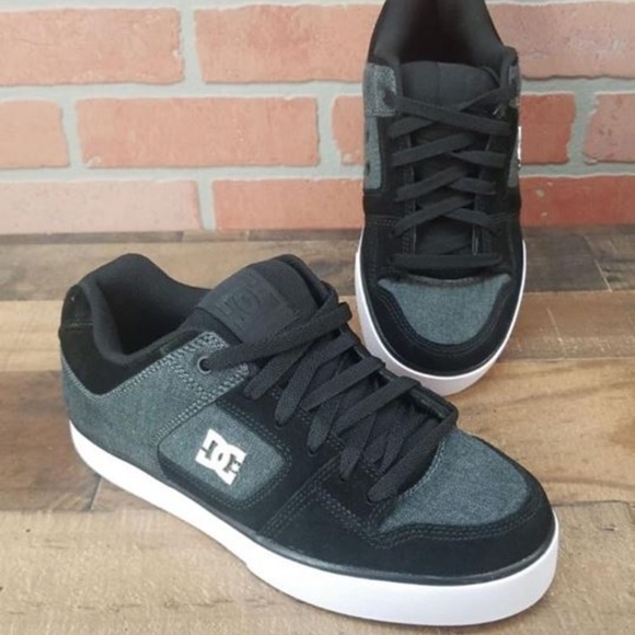 DC Pure SE Suede and Textile Skate Shoes Men's - Picture 6 of 7